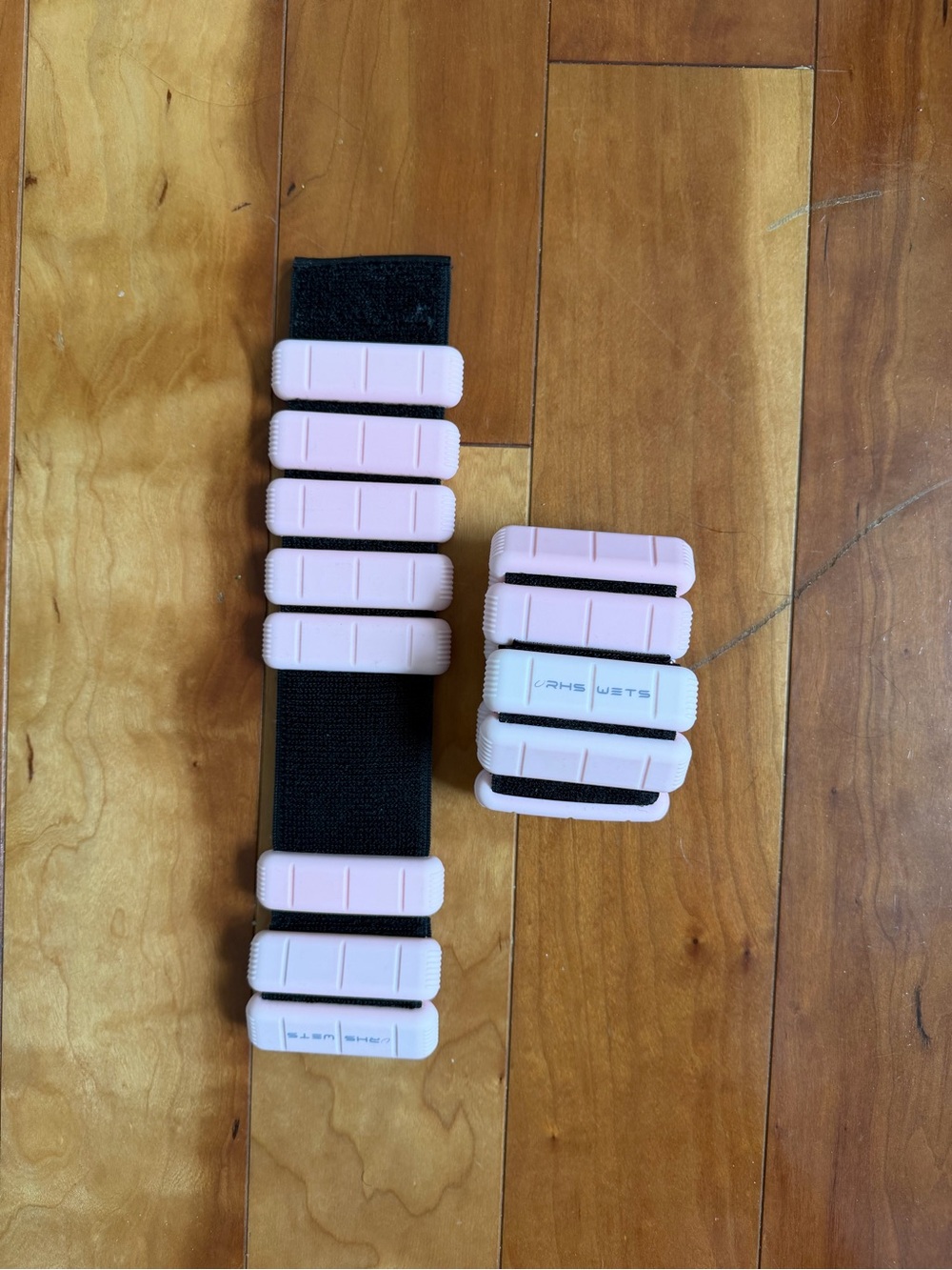 Pink 1Lb Wrist Weights (Bala Dupe)